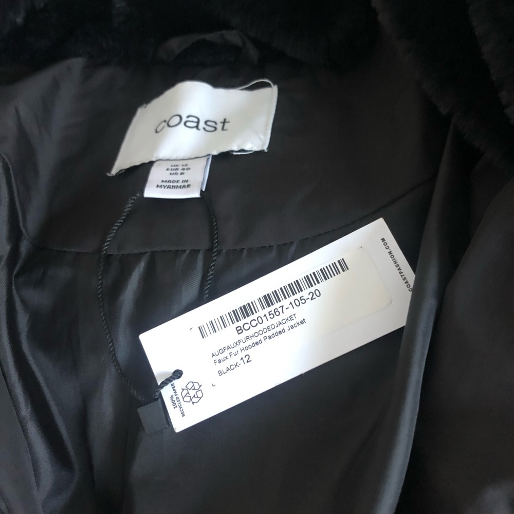 Women's Black Ski & Snow Jacket - Picture 4 of 5